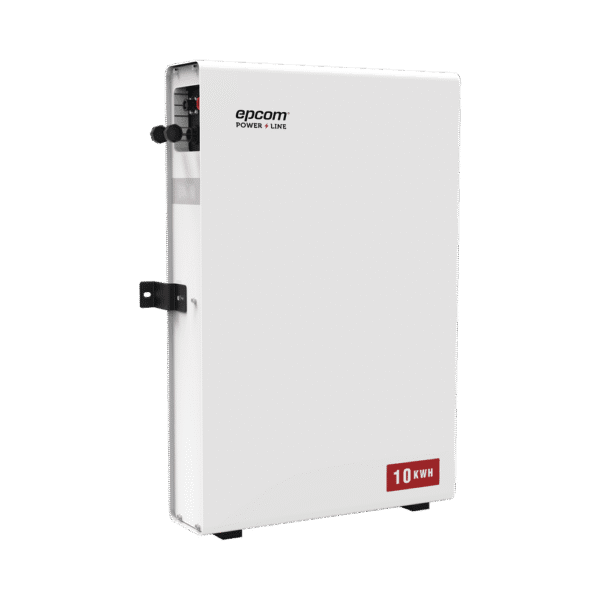 Batería de Litio EPCOM de 10 Kwh, 51.2 Vcc 200 Ah Instalación en pared