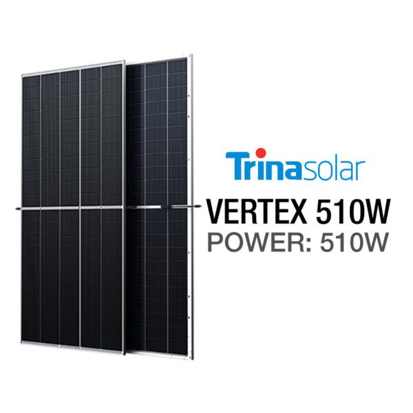 Panel Solar Trina 510w Dual Glass Bifacial Monocristalino